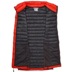 Columbia POWDER PASS VEST Pánska vesta, červená, veľkosť