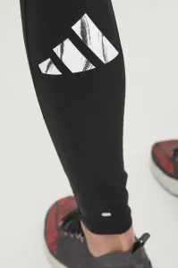 adidas RUN IT TIGHT Pánske bežecké legíny, čierna, veľkosť XXL
