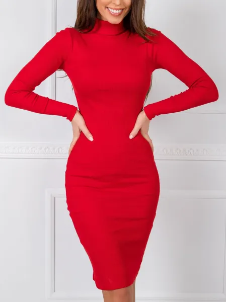 Dámske šaty Fashionhunters Fitted