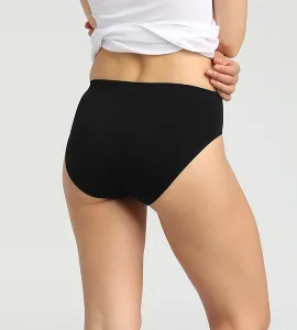 DIM SEAMLESS MAXI BRIEF 2x - Dámske bezšvové nohavičky 2 ks - čierna - biela