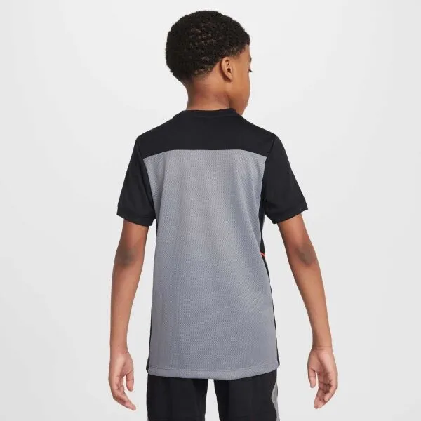 Nike DRI-FIT ACADEMY Detské futbalové tričko, sivá, veľkosť