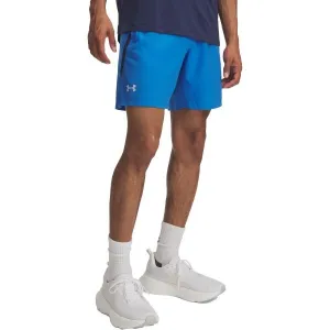 Under Armour LAUNCH 7 Pánske kraťasy, svetlomodrá, veľkosť M