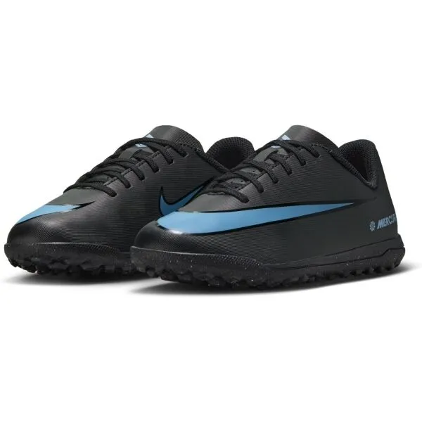 Nike JR MERCURIAL VAPOR 16 CLUB TF Detské turfy, čierna, veľkosť 32