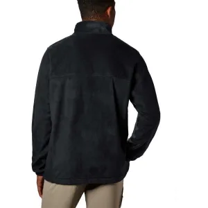 Columbia STEENS MOUNTAIN HALF ZIP Pánska mikina, čierna, veľkosť