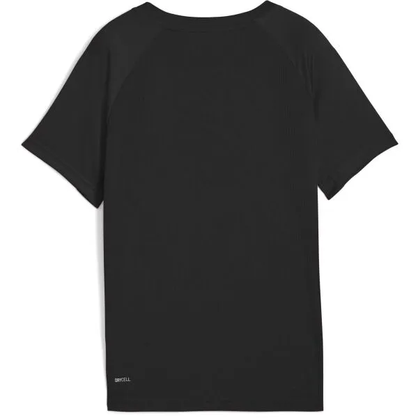 Puma ACTIVE SPORTS POLY CAT TEE B Chlapčenské tričko, čierna, veľkosť