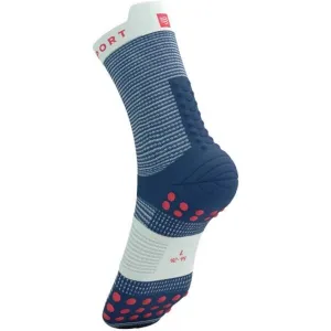 Compressport PRO RACING SOCK v4.0 RUN HIGH Bežecké ponožky, modrá, veľkosť