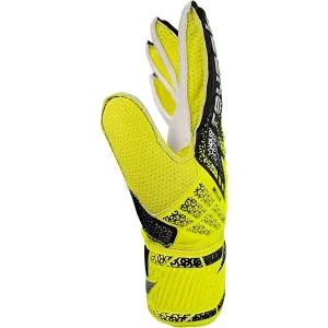Reusch ATTRAKT SOLID JUNIOR Detské brankárske rukavice, žltá, veľkosť