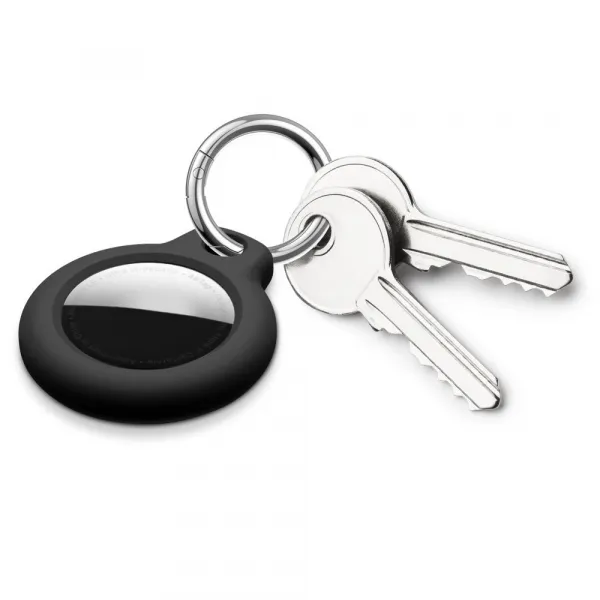 Tech-Protect Rough kryt na Apple AirTag 2ks, čierny