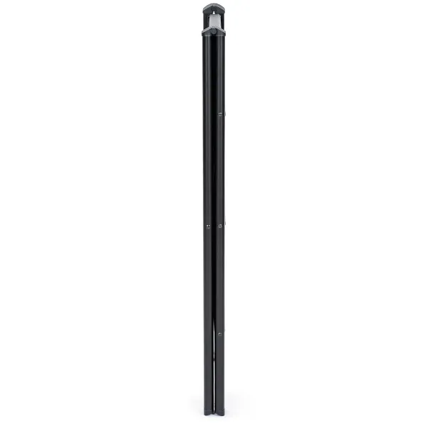 4Home Skladacie oceľové schodíky Steel, 3 stupne, čierna