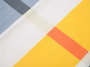 Obliečky z Renforcé bavlny ORANGE KUBE farebné Rozmer obliečok: 70 x 90 cm | 140 x 200 cm