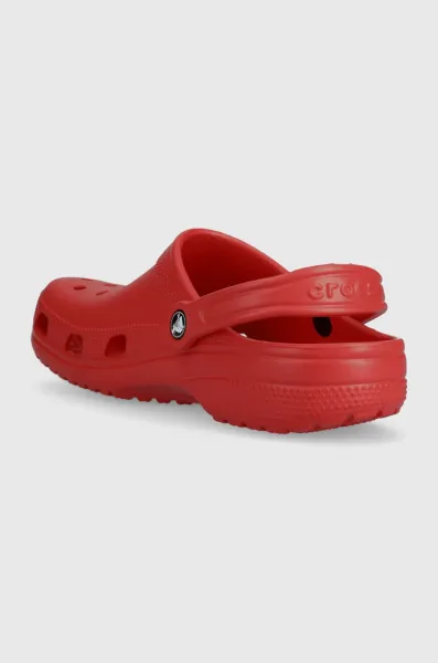 Šľapky Crocs Classic červená farba, 10001