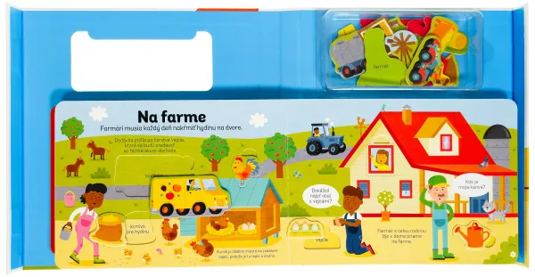 Dieťa sa učí hrou Na farme