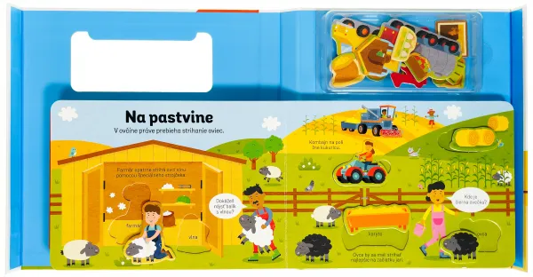 Dieťa sa učí hrou Na farme