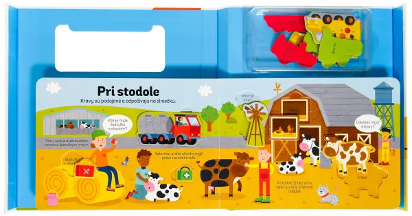 Dieťa sa učí hrou Na farme