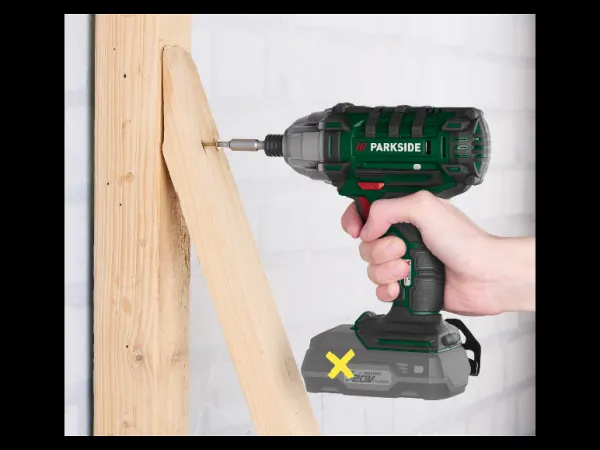 Parkside® Aku rázový uťahovák Pdssa 20-Li B2 – bez akumulátora