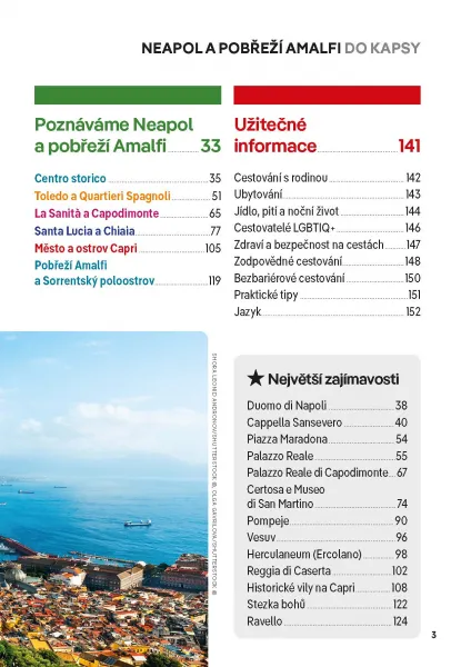 Neapol a pobřeží Amalfi do kapsy