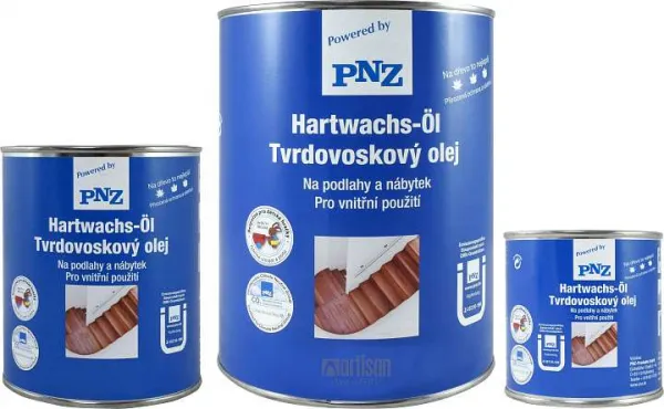 PNZ Vzorkovník Tvrdovoskový olej - vejár