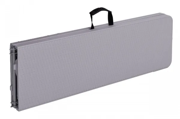 Záhradná lavica RATTAN sivá