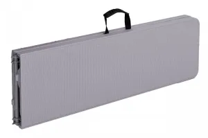 Záhradná lavica RATTAN sivá