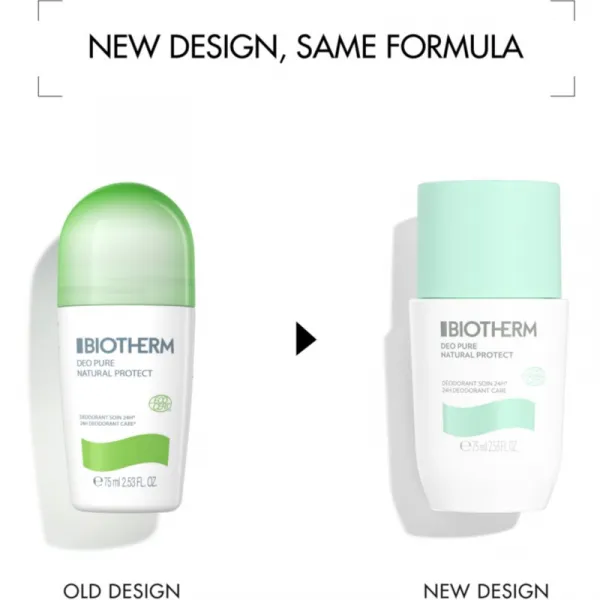 Biotherm Deo Pure Natural Protect dezodorant roll-on 75 ml