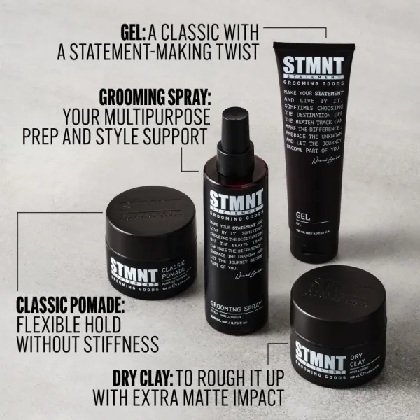STMNT Nomad Barber Classic Pomade vlasová pomáda na vodnej báze s extra silnou fixáciou 100 ml