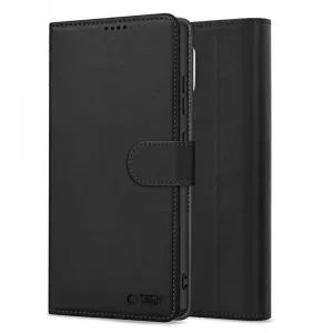 Tech-Protect Wallet knižkové puzdro na Motorola Moto G86 5G, čierne