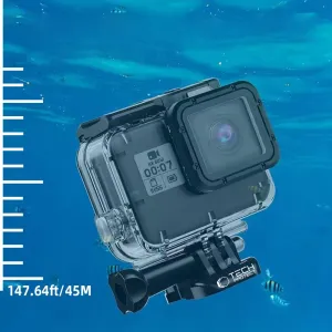 Tech-Protect GA200 vodotesné puzdro na GoPro Hero 5 / 6 / 7, priesvitné