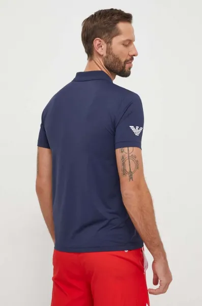 EA7 MULTI-SPORT VENTUS7 Pánske polo tričko, tmavo modrá, veľkosť