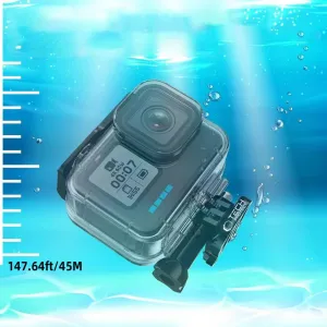Tech-Protect GA200 vodotesné puzdro na GoPro Hero 9 / 10 / 11 / 12 / 13, priesvitné