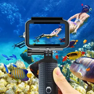 Tech-Protect GA200 vodotesné puzdro na GoPro Hero 9 / 10 / 11 / 12 / 13, priesvitné