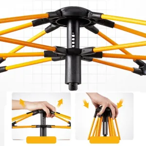 DomTextilu Krémovýkempingovýstanpre2-3osoby200x140x115cm krémová ECABAL12K