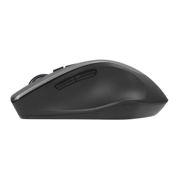 ASUS WT425/Ergonomická/Optická/Pro praváky/1 600 DPI/Bezdrátové USB/Šedá