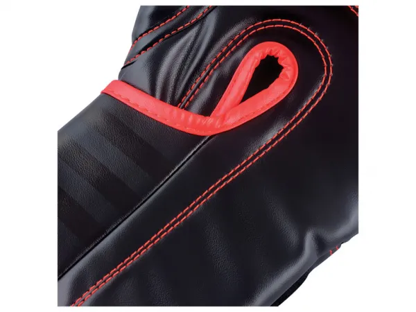adidas Boxerské rukavice Hybrid 80 (čierna/červená, 14 OZ)