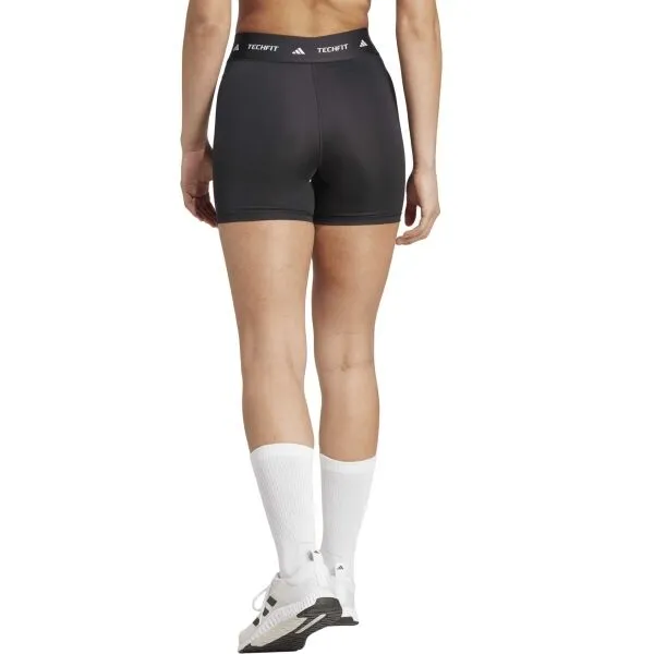 adidas TECHFIT SHORT SHORT Dámske krátke legíny, čierna, veľkosť XS 5"