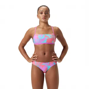 Speedo womens allover digital hipster brief - multi l - uk36