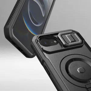 Tech-Protect Kevlar MagSafe kryt na iPhone 16e, čierny