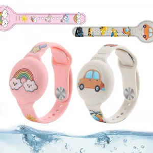 Tech-Protect Smooth Kids remienok na Apple AirTag 1/2 2ks, farebný