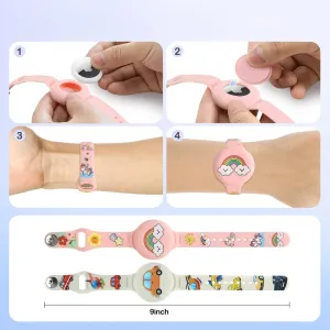 Tech-Protect Smooth Kids remienok na Apple AirTag 1/2 2ks, farebný
