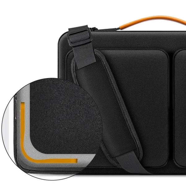 Tech-Protect Defender Bag taška na notebook 15-16'', čierna / oranžová