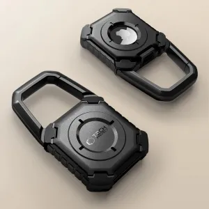 Tech-Protect Kevlar kryt na Apple AirTag 1/2, čierny