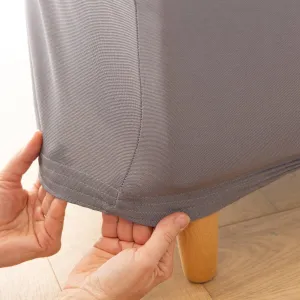 Jednofarebný extra pružný poťah na kreslo cabriolet