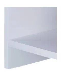 VCM Konferenční stolek Tindus, bílý a beton