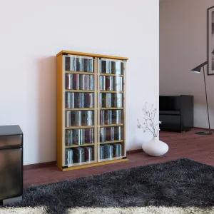 Regál na CD GALERIE š: 60cm buk