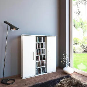 CD Regál Santo š: 86 cm biely