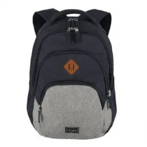 Batoh na notebook Travelite Basics Backpack Melange Navy/grey