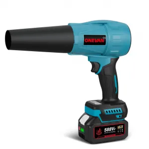 ONEVAN 3500W 300M/s bezkefový turboventilátorový akumulátorový turbo fén s nádstavcami,vhodný pre batériu MAKITA 18V