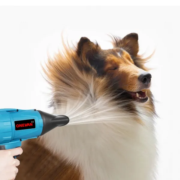 ONEVAN 3500W 300M/s bezkefový turboventilátorový akumulátorový turbo fén s nádstavcami,vhodný pre batériu MAKITA 18V