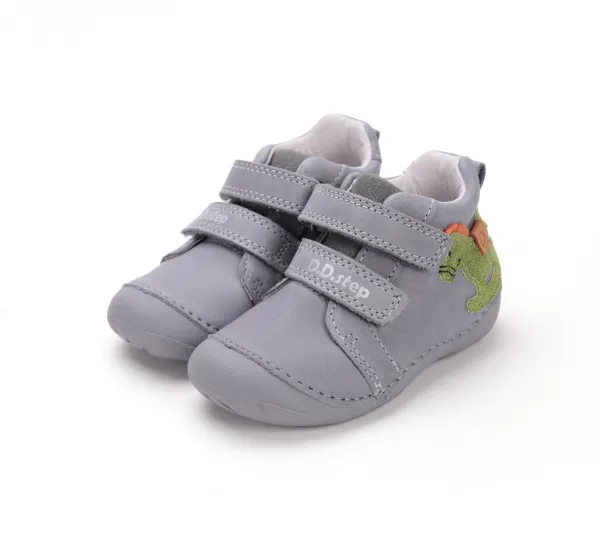 D.D.Step Detské kožené barefoot poltopánky DD step S015-52617B Veľkosť nohy: 20