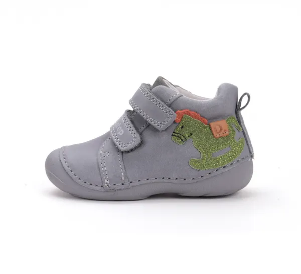 D.D.Step Detské kožené barefoot poltopánky DD step S015-52617B Veľkosť nohy: 20