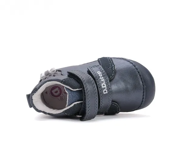D.D.Step Detské kožené barefoot poltopánky DD step S015-52412 Veľkosť nohy: 21
